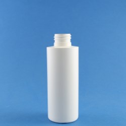 125ml Simplicity Bottle White HDPE 24mm Neck